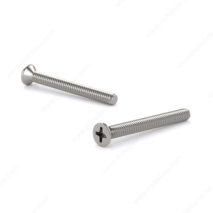 1/2" 10-24 FLAT-HEAD MACHINE SCREW - STAINLESS (5 PACK) - Kilrich Building Centres