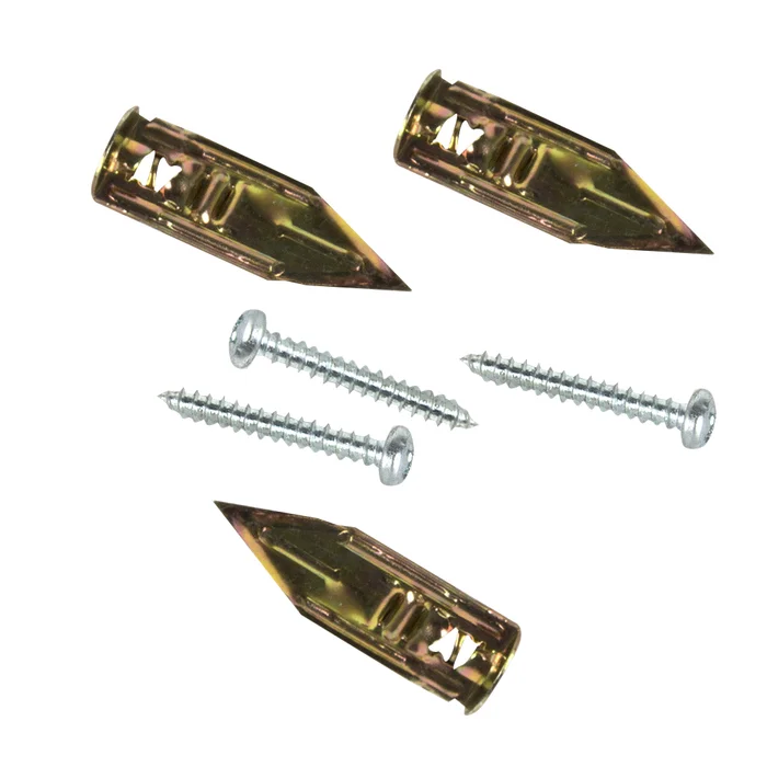 WALL-ARROW DRYWALL WEDGE ANCHORS & SCREWS (10 PACK) - Kilrich Building Centres