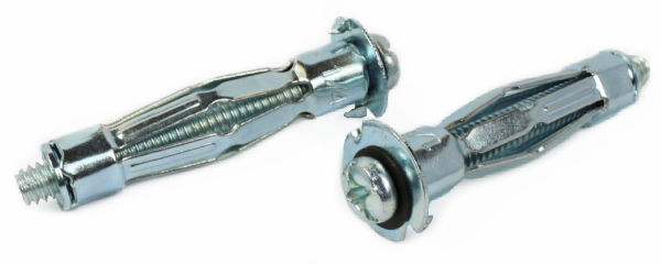 1/8LD HOLLOW WALL ANCHORS & SCREWS (6 PACK) - Kilrich Building Centres