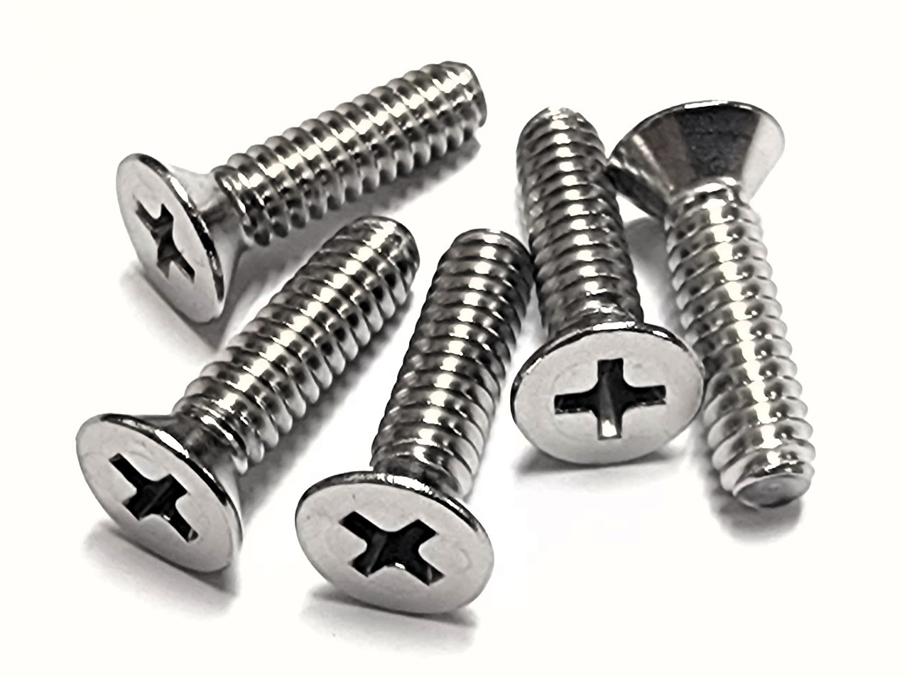 3/4" 10-24 FLAT-HEAD MACHINE SCREW - STAINLESS (5 PACK) - Kilrich Building Centres