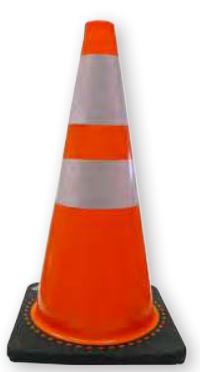 CONE SAFETY 28IN WIDEBODY 7LB - Kilrich Building Centres