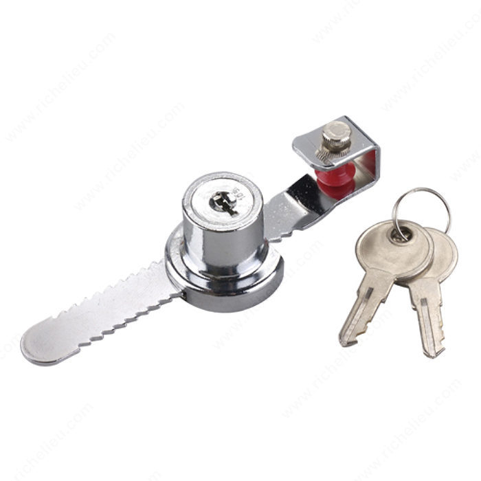 RICHELIEU 4-1/2" SHOWCASE LOCK - CHROME - Kilrich Building Centres