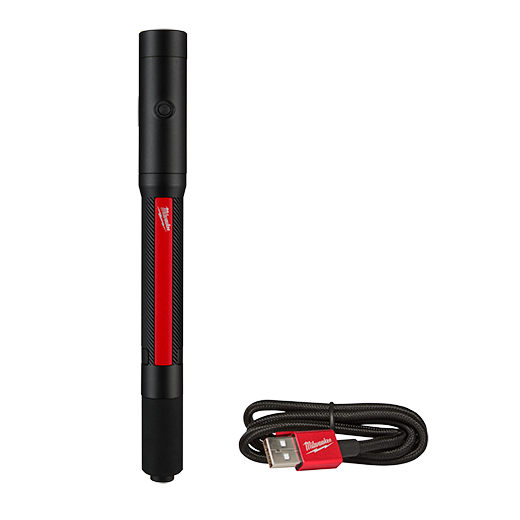 MILWAUKEE RECHARGEABLE PENLIGHT w/ LASER (250 LUMENS) - Kilrich Building Centres
