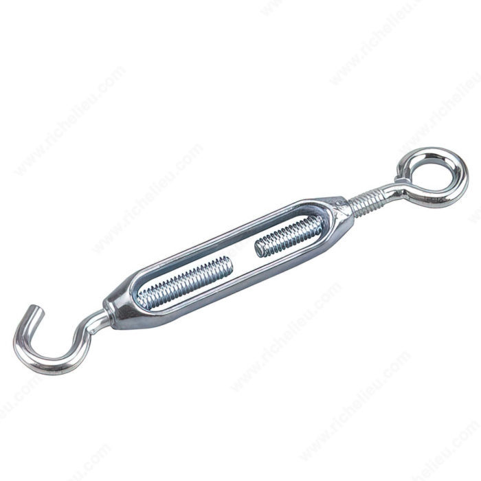 7/32" x 6-3/8" HOOK-EYE TURNBUCKLE - ZINC-COATED - Kilrich Building Centres