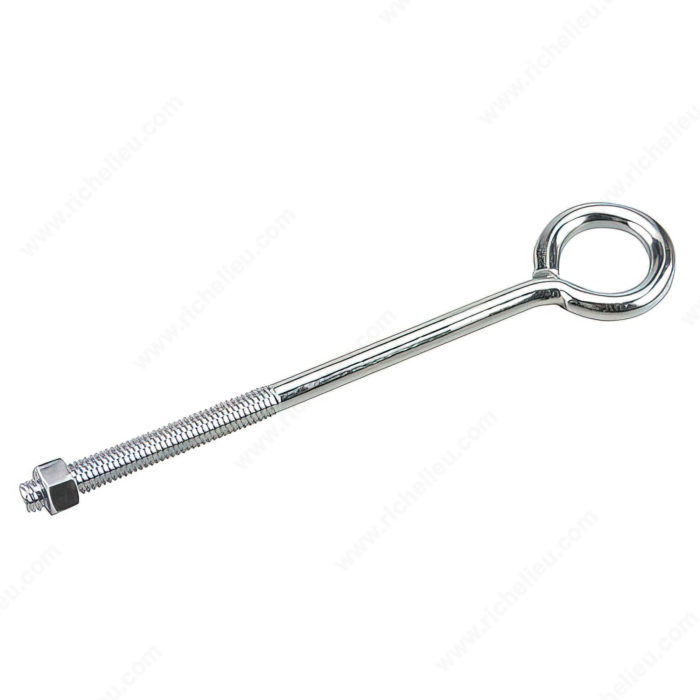 EYE-BOLT with NUT 3/8x8", ZINC - Kilrich Building Centres
