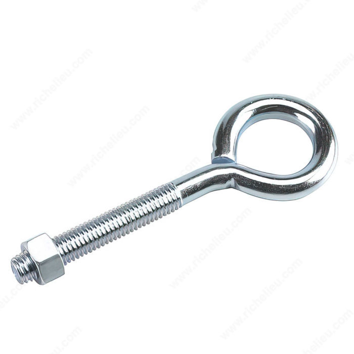 6" - 1/2" EYE-BOLT w/ NUT - ZINC-COATED - Kilrich Building Centres