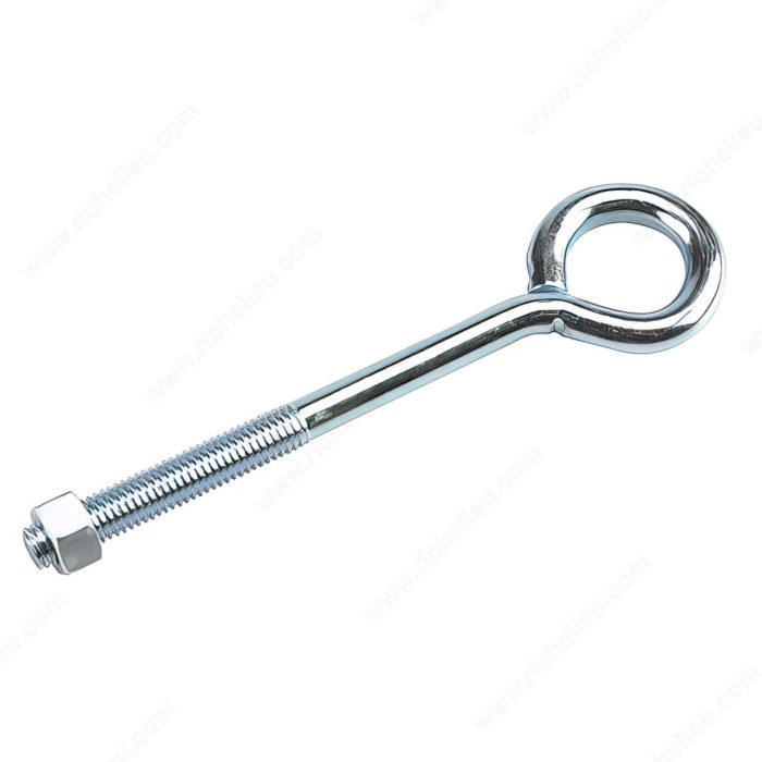 8" - 1/2" EYE-BOLT w/ NUT - ZINC-COATED - Kilrich Building Centres