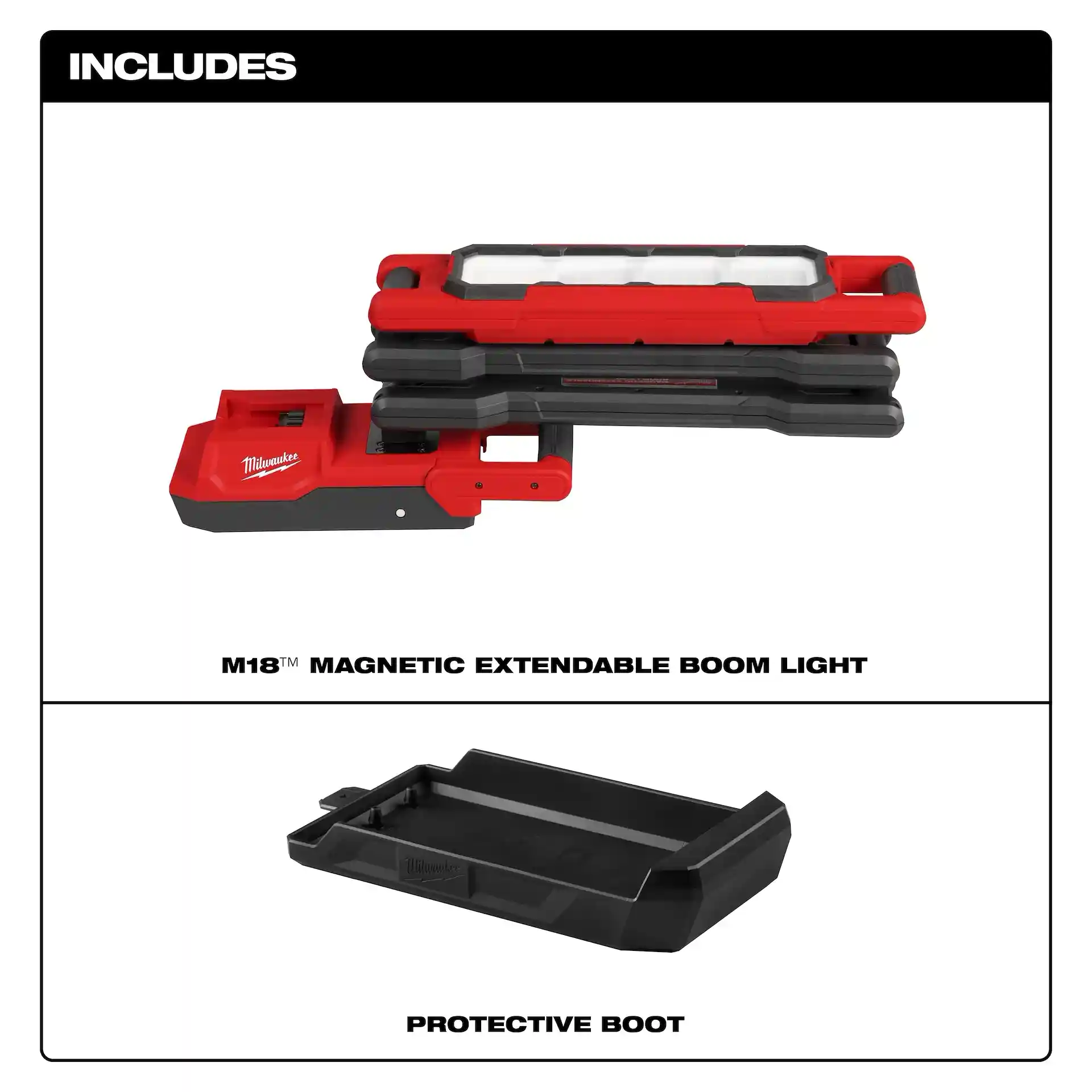 Main 2 - MILWAUKEE M18 FUEL MAGNETIC EXTENDABLE BOOM LIGHT -