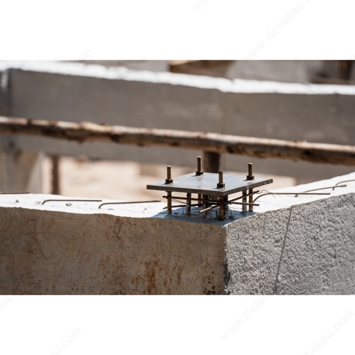 Main 2 - 2-1/4" - 1/4" J-BOLT w/ NUT - ZINC-COATED -