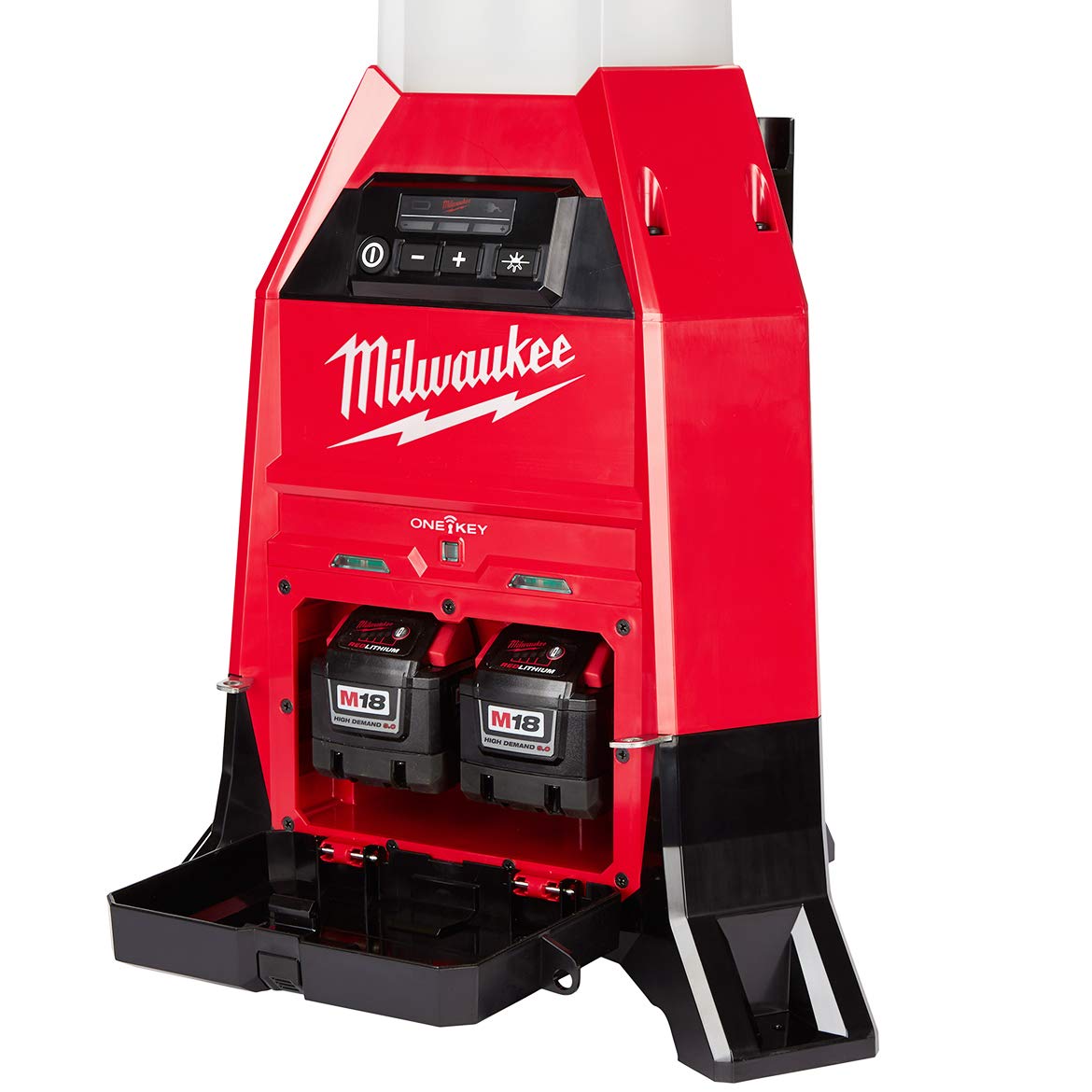 Main 2 - MILWAUKEE M18 RADIUS SITE LIGHT / CHARGER w/ ONE KEY -