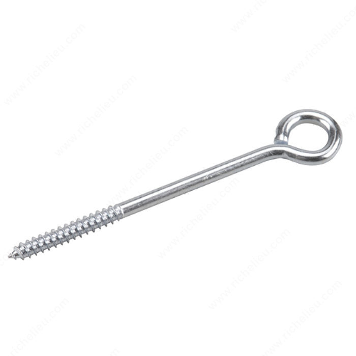 6" - 5/16" EYE-BOLT w/ LAG THREAD - ZINC-COATED - Kilrich Building Centres