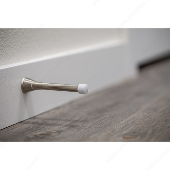 Main 2 - 3" FLEXI DOOR STOP - NICKEL -