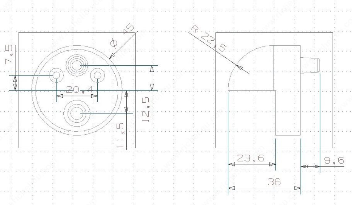 Main 2 - HIGH-PROFILE DOMED DOOR STOP - ANTIQUE NICKEL -