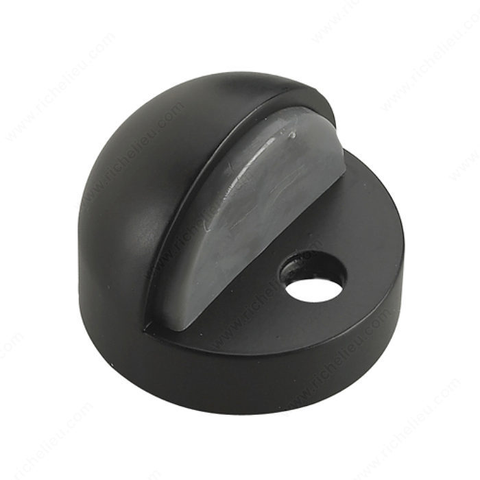 HIGH-PROFILE DOMED DOOR STOP - FLAT BLACK - Kilrich Building Centres