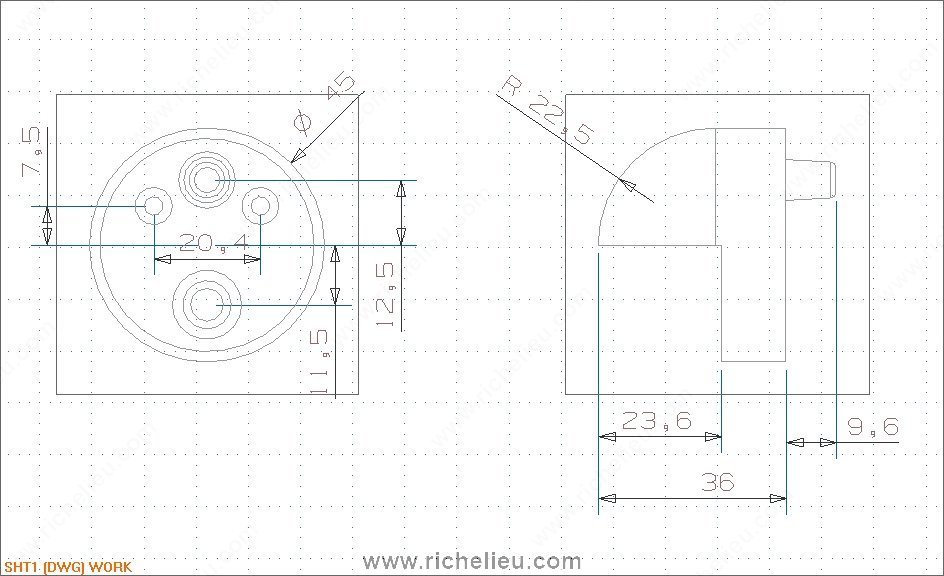 Main 2 - HIGH-PROFILE DOMED DOOR STOP - FLAT BLACK -