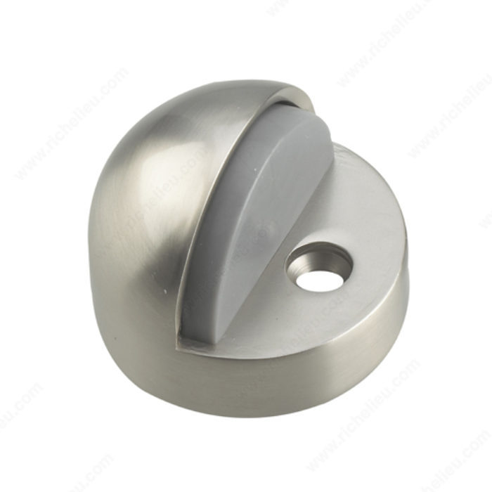 HIGH-PROFILE DOMED DOOR STOP - BRUSHED NICKEL - Kilrich Building Centres