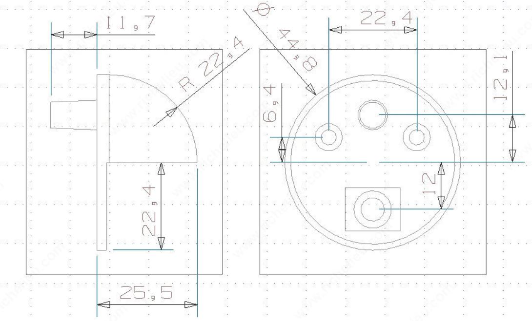 Main 2 - LOW-PROFILE DOMED DOOR STOP - ANTIQUE NICKEL -
