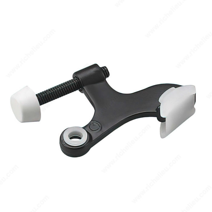 HEAVY DUTY HINGE PIN DOOR STOP - BLACK - Kilrich Building Centres