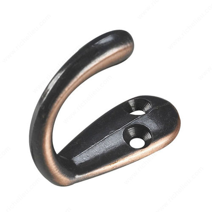 WARDROBE HOOK - OIL-RUBBED BRONZE - Kilrich Building Centres