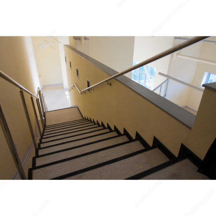 Main 2 - 3-5/32" HANDRAIL BRACKET - OIL-RUBBED BRONZE -