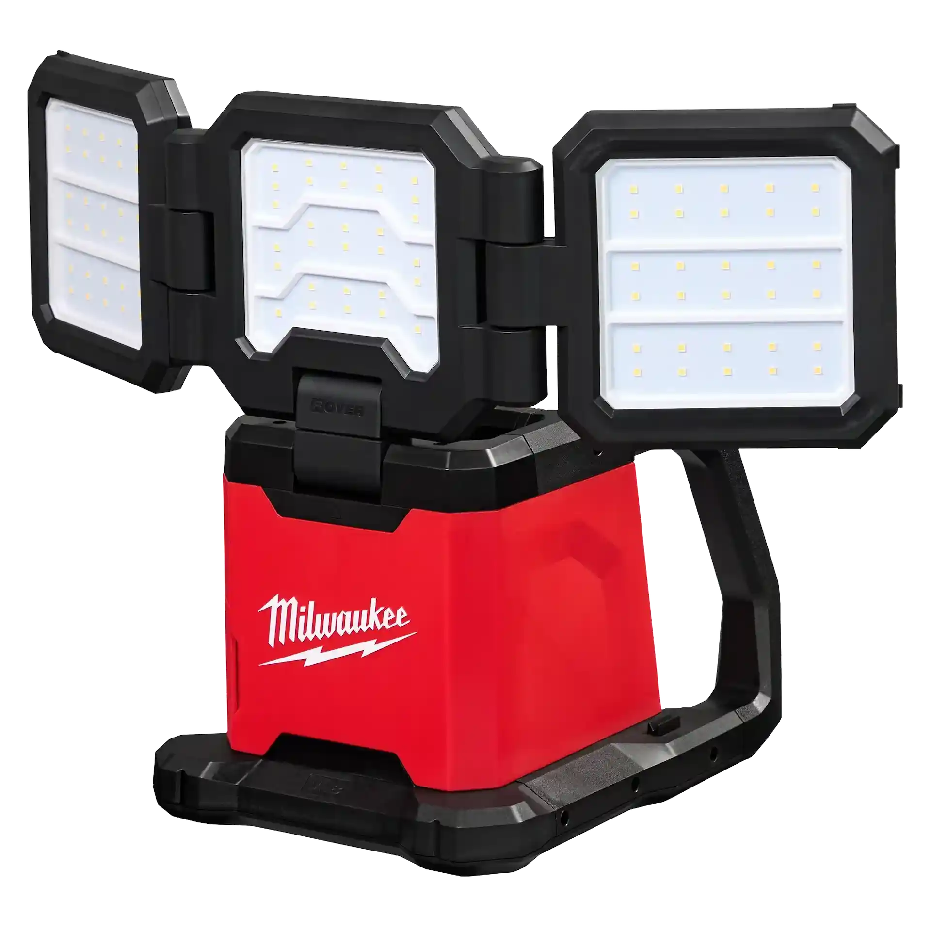 MILWAUKEE M18 ROVER DUAL-POWER TRIPLE-PANEL FLOOD & AREA LIGHT - Kilrich Building Centres
