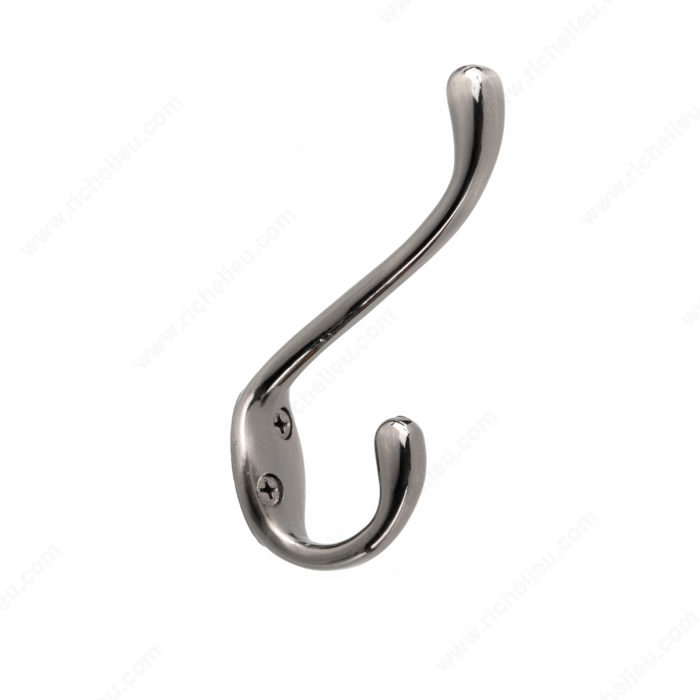 5-1/2" HEAVY-DUTY COAT HOOK - ANTIQUE NICKEL - Kilrich Building Centres
