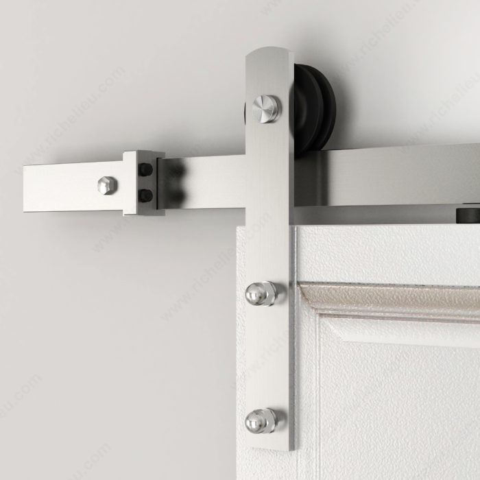 Main 2 - ZENITUDE BARN DOOR KIT-STRAIGHT
STRAP STYLE-STAINLESS
STEEL 78-3/4" -