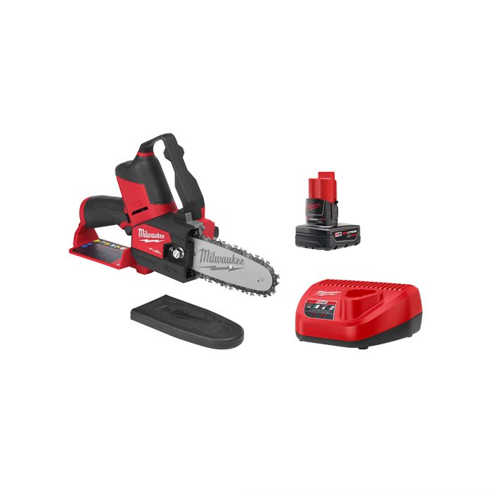 MILWAUKEE M12 HATCHET PRUNING SAW KIT w/ XC4.0 BATTERY & CHARGER - Kilrich Building Centres