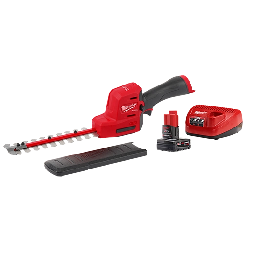Main 2 - MILWAUKEE M12 FUEL 8" HEDGE TRIMMER KIT w/ XC4.0 BATTERY PACK & CHARGER -