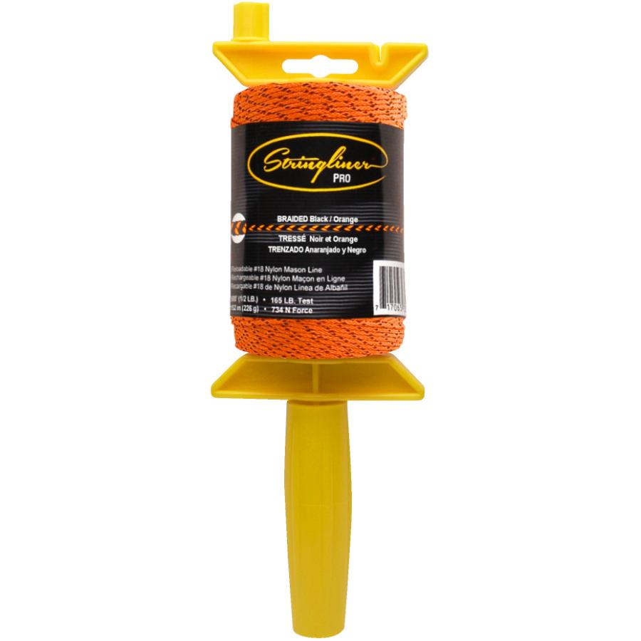 STRINGLINER PRO 500' BRAIDED STRINGLINE - ORANGE - Kilrich Building Centres
