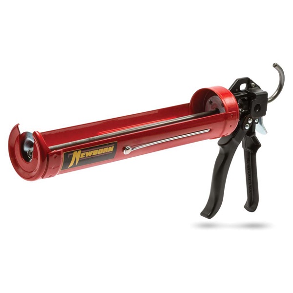 NEWBORN REVOLVING BARREL CAULKING GUN w/ 18:1 THRUST RATIO (1/4 gal.) - Kilrich Building Centres