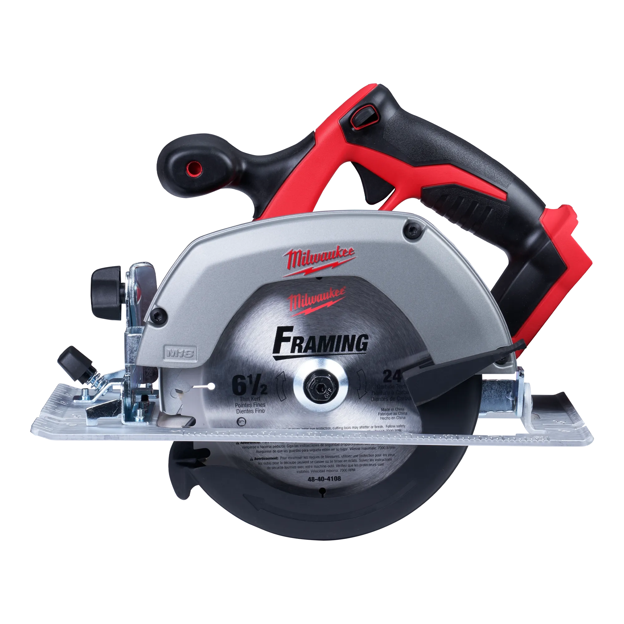 MILWAUKEE M18 6-1/2" CIRCULAR SAW (TOOL ONLY) - Kilrich Building Centres