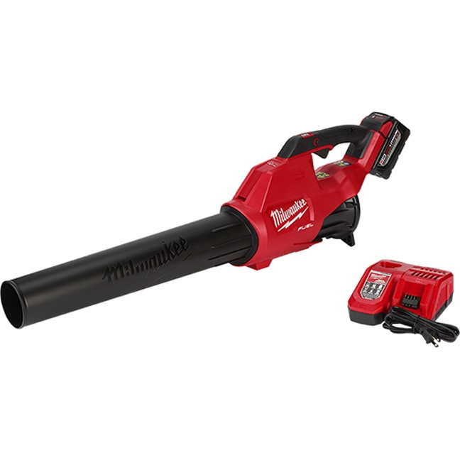 MILWAUKEE M18 FUEL BLOWER KIT w/ XC8.0 BATTERY & RAPID CHARGER - Kilrich Building Centres