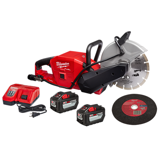 MILWAUKEE M18 FUEL 9" CUT-OFF SAW w/ ONE-KEY KIT - Kilrich Building Centres
