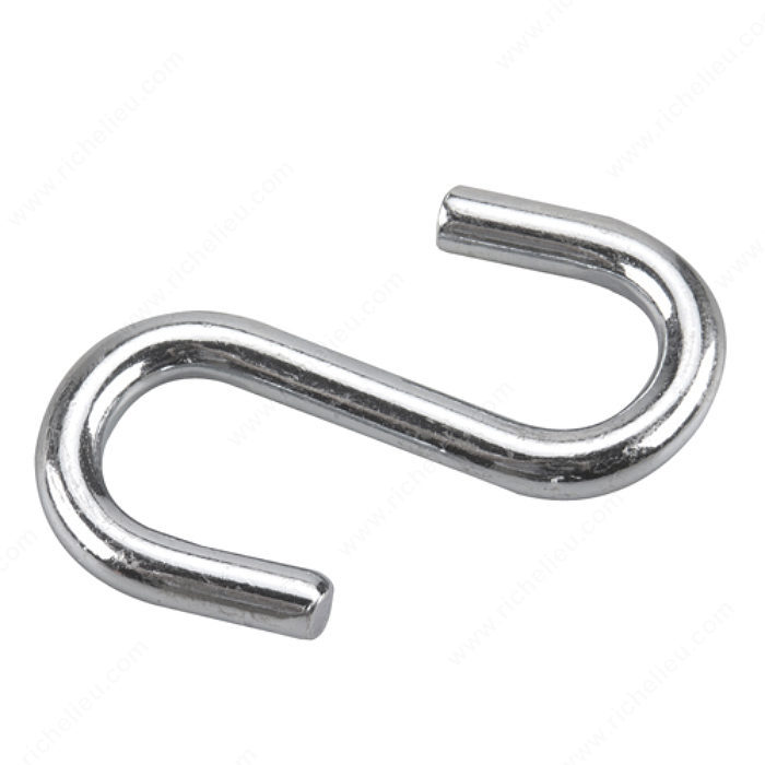 3" S-HOOK - ZINC-COATED - Kilrich Building Centres