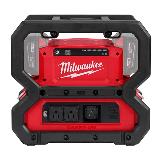 MILWAUKEE M18 CARRY-ON POWER SUPPLY (3600W / 1800W) - Kilrich Building Centres