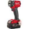 Main 2 - MILWAUKEE M18 FUEL 3/8" COMPACT IMPACT WRENCH KIT w/ FRICTION RING, XC5.0 BATTERY PACK & CHARGER -