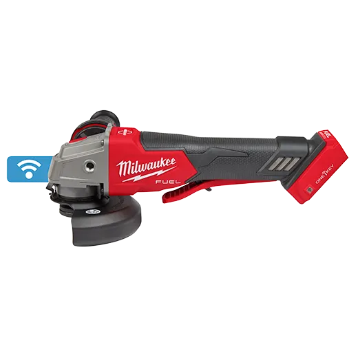 Main 2 - MILWAUKEE M18 FUEL 4-1/2" - 5" BRAKING GRINDER w/ PADDLE SWITCH KIT w/ XC6.0 BATTERY & CHARGER -