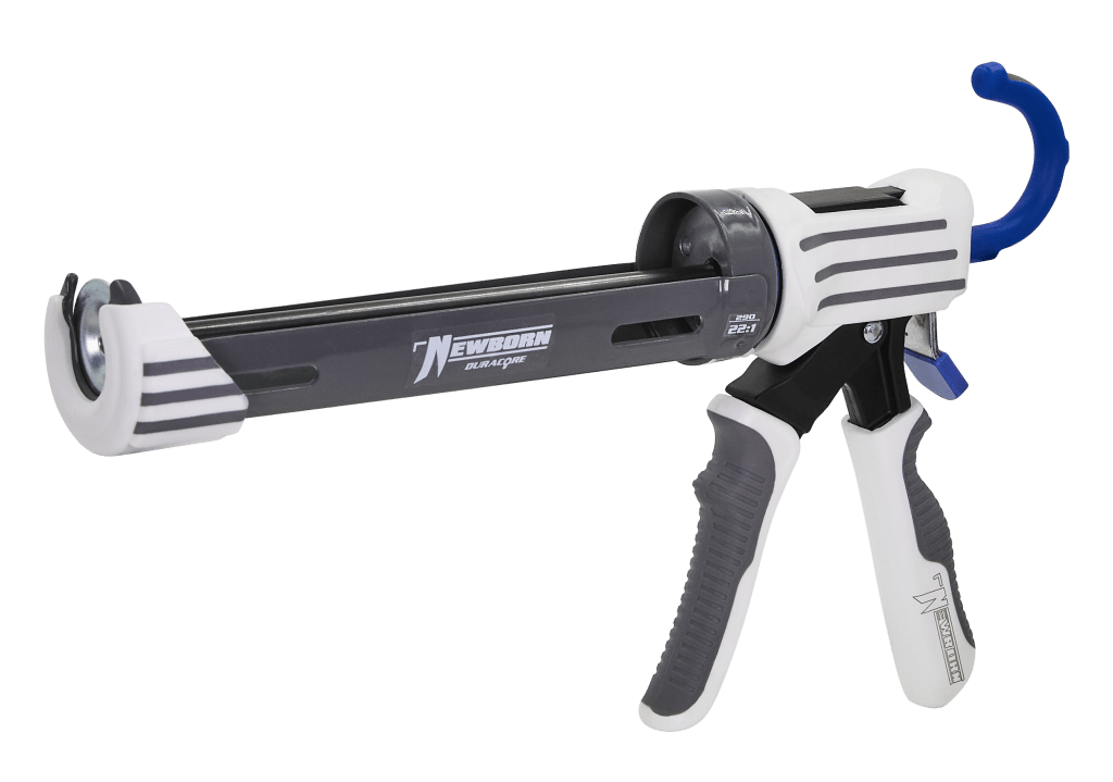 NEWBORN ELITE 22:1 REVOLVING BARREL CAULKING GUN w/ COMFORT GRIP - Kilrich Building Centres