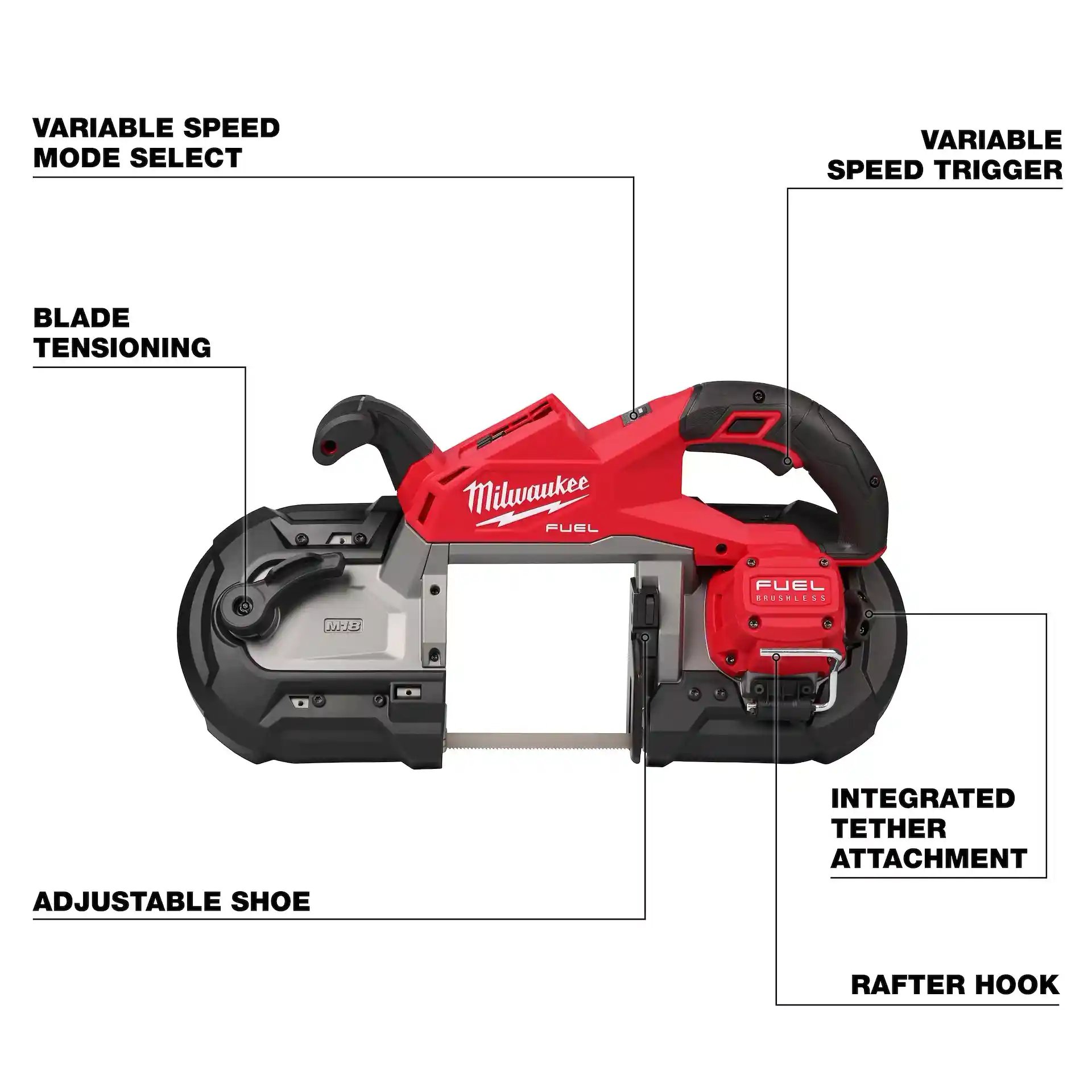 Main 2 - MILWAUKEE M18 FUEL DEEP CUT BANDSAW -