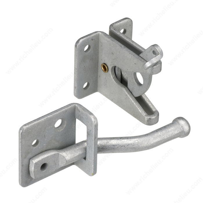 SELF-ADJUSTING GATE LATCH - GALVANIZED - Kilrich Building Centres
