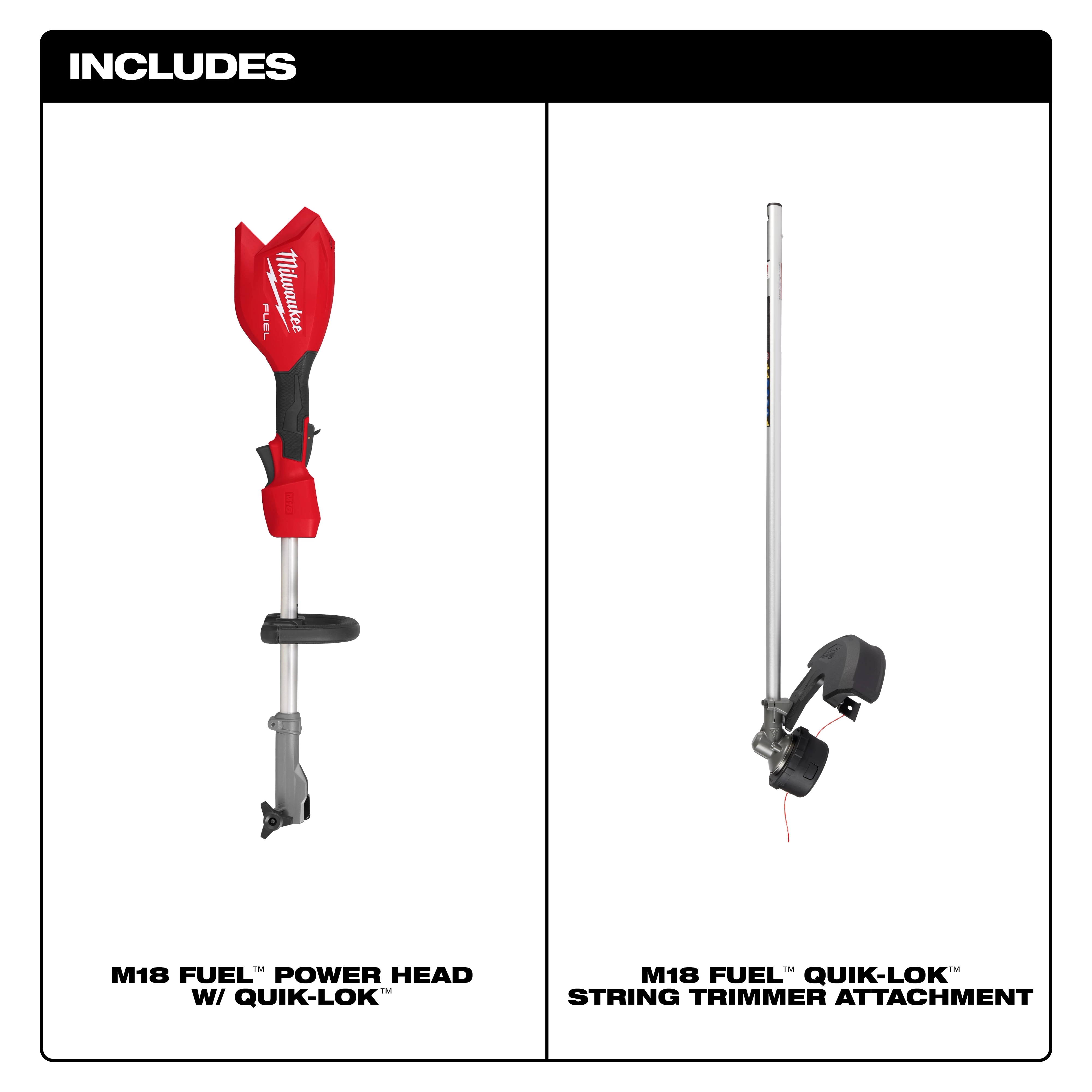 Main 2 - MILWAUKEE M18 FUEL GEN II STRING TRIMMER w/ QUIK-LOCK (TOOL ONLY) -