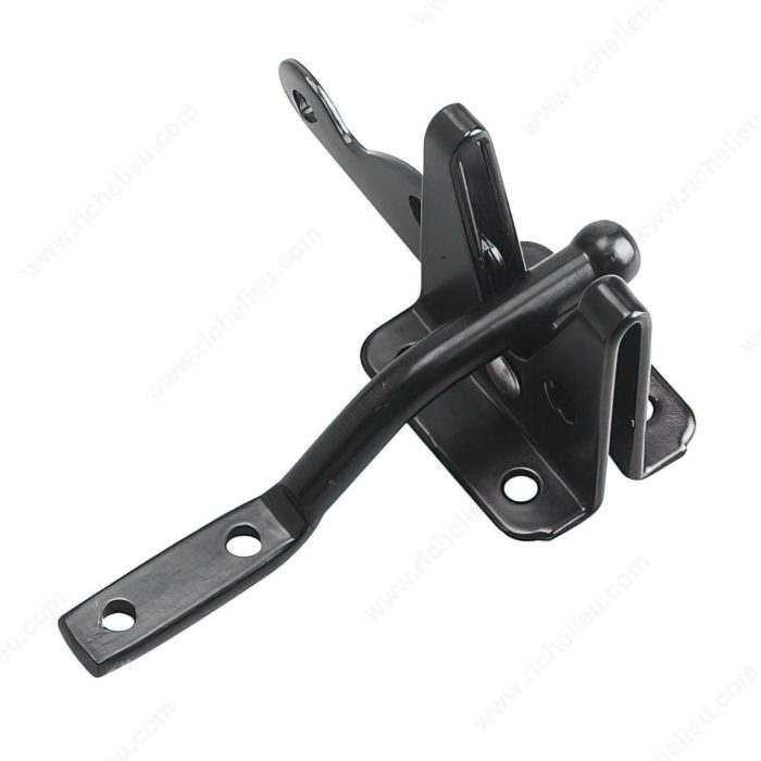 GATE LATCH - FLAT BLACK - Kilrich Building Centres
