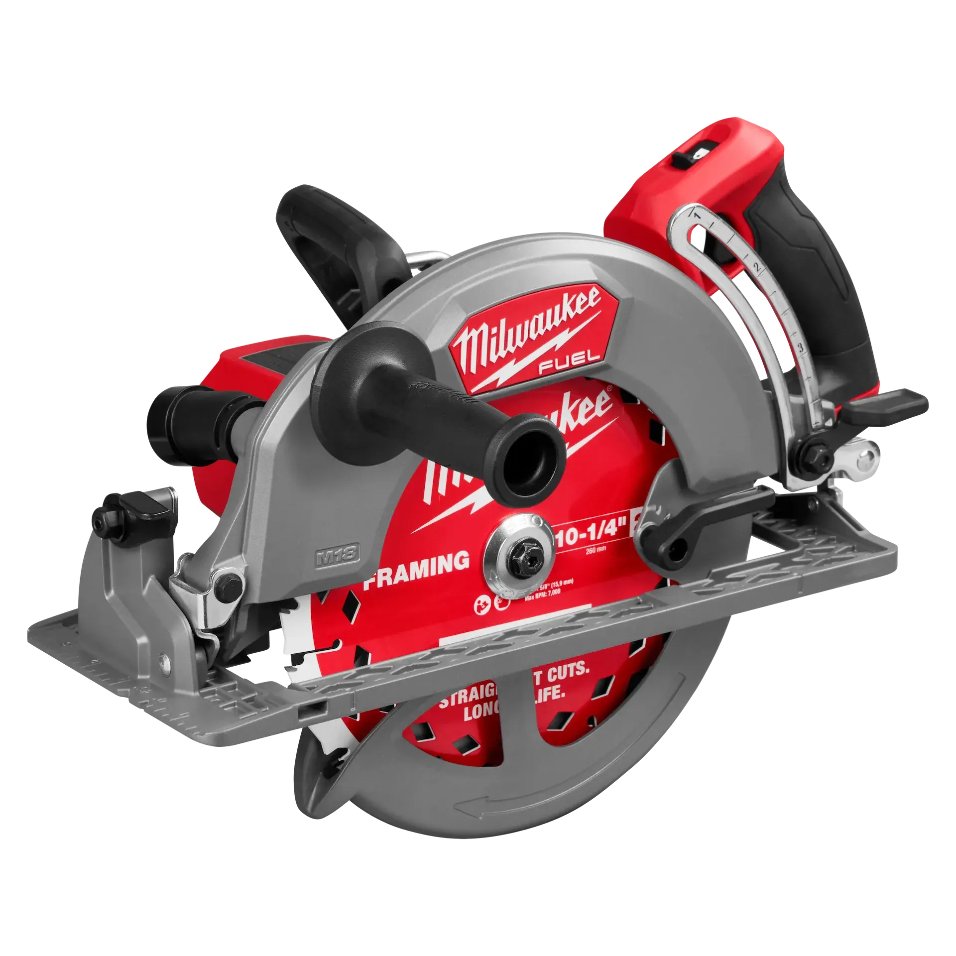 MILWAUKEE M18 FUEL 10-1/4" REAR HANDLE CIRCULAR SAW (TOOL ONLY) - Kilrich Building Centres