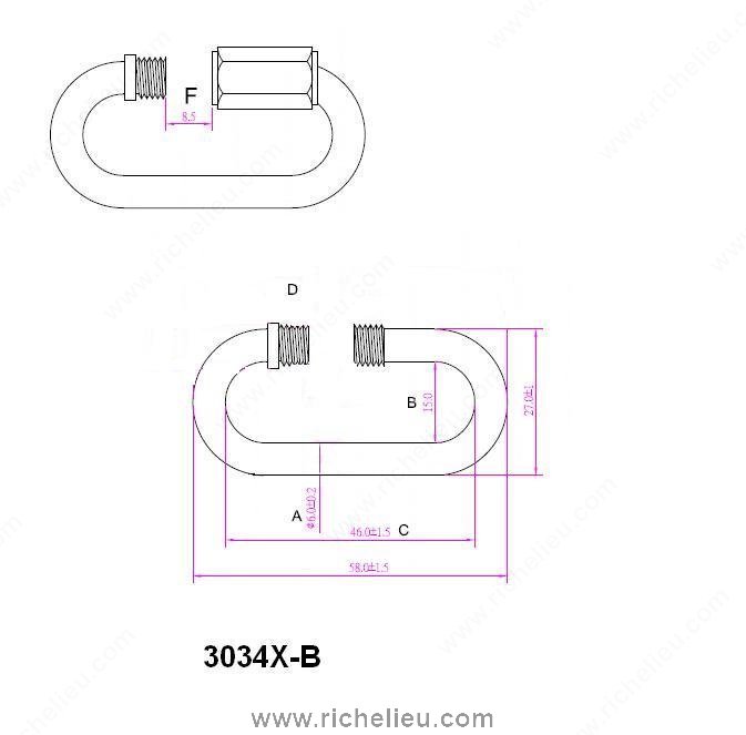 Main 2 - 1/4" QUICK LINK -