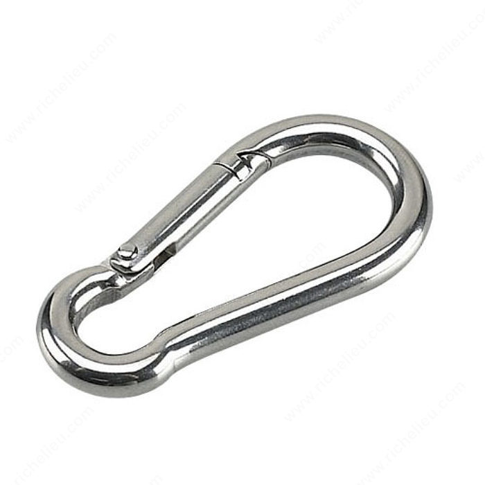 2" SPRING SNAP LINK (3/16" Ø) - STAINLESS STEEL - Kilrich Building Centres