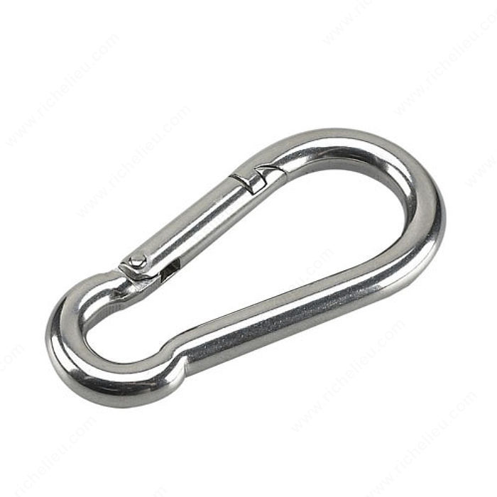 3-1/8" SPRING SNAP LINK (5/16" Ø) - STAINLESS STEEL - Kilrich Building Centres