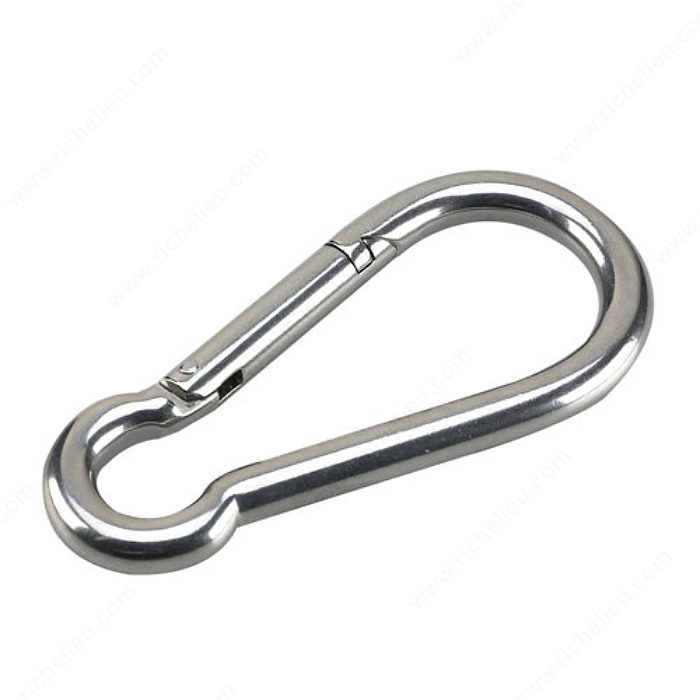 5-3/8" SPRING SNAP LINK (1/2" Ø) - STAINLESS STEEL - Kilrich Building Centres