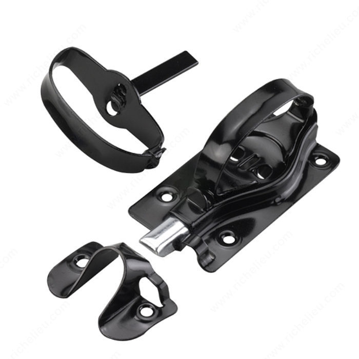 WHITCOMB LATCH - FLAT BLACK - Kilrich Building Centres
