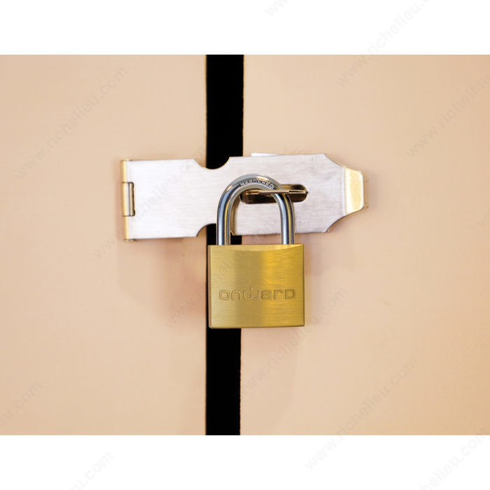 Main 2 - 4-1/2" HASP w/ ALUMINUM PIN - GALVANIZED -